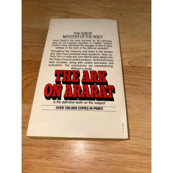 The Ark On Ararat By Tim F. LaHaye & John D. Morris 1980 Paperback Illustrated - Picture 6 of 11